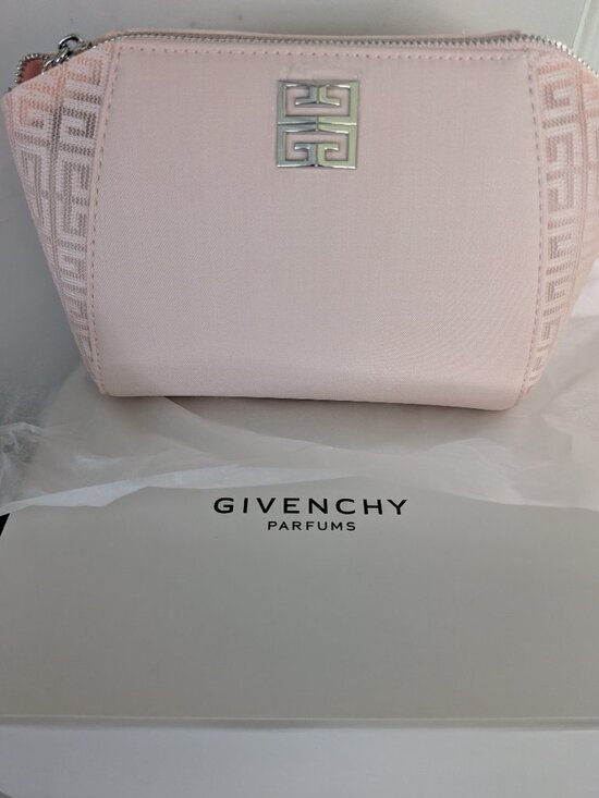 Givenchy Handbags - Givenchy cosmetics case pouch travel toiletries pink